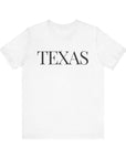 Texas - Women's Relax Short Sleeve Tee White T-Shirt