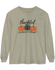 Thankful Grateful Blessed -Unisex Long Sleeve T-Shirt Sandstone Long-sleeve