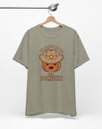 Howdy Pumpkin - Unisex Jersey Tee Shirt Heather Stone T-Shirt