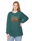 Thankful Grateful Blessed - Unisex Garment-dyed Long Sleeve T-Shirt Long-sleeve