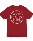 Custom Bella + Canvas 3001 Jersey Tee – Personalized Modern Style & Comfort