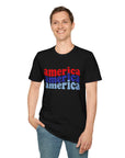 AMERICA AMERICA Women's Softstyle T-Shirt