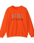 Hallo Friends - Unisex Crewneck Sweatshirt Orange Sweatshirt