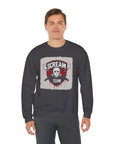 Scream Team Crewneck Sweatshirt - Perfect for Halloween, Casual Style, Cozy Comfort, Unisex Gift, Horror Fans