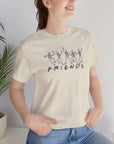 Hallo Friends - Unisex Jersey Tee Shirt T-Shirt