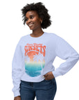CHASING SUNSET Women's Lightweight Crewneck Sweatshirt Sweatshirt