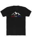 Colorado - Men's Cotton Tee Shirt Solid Black T-Shirt