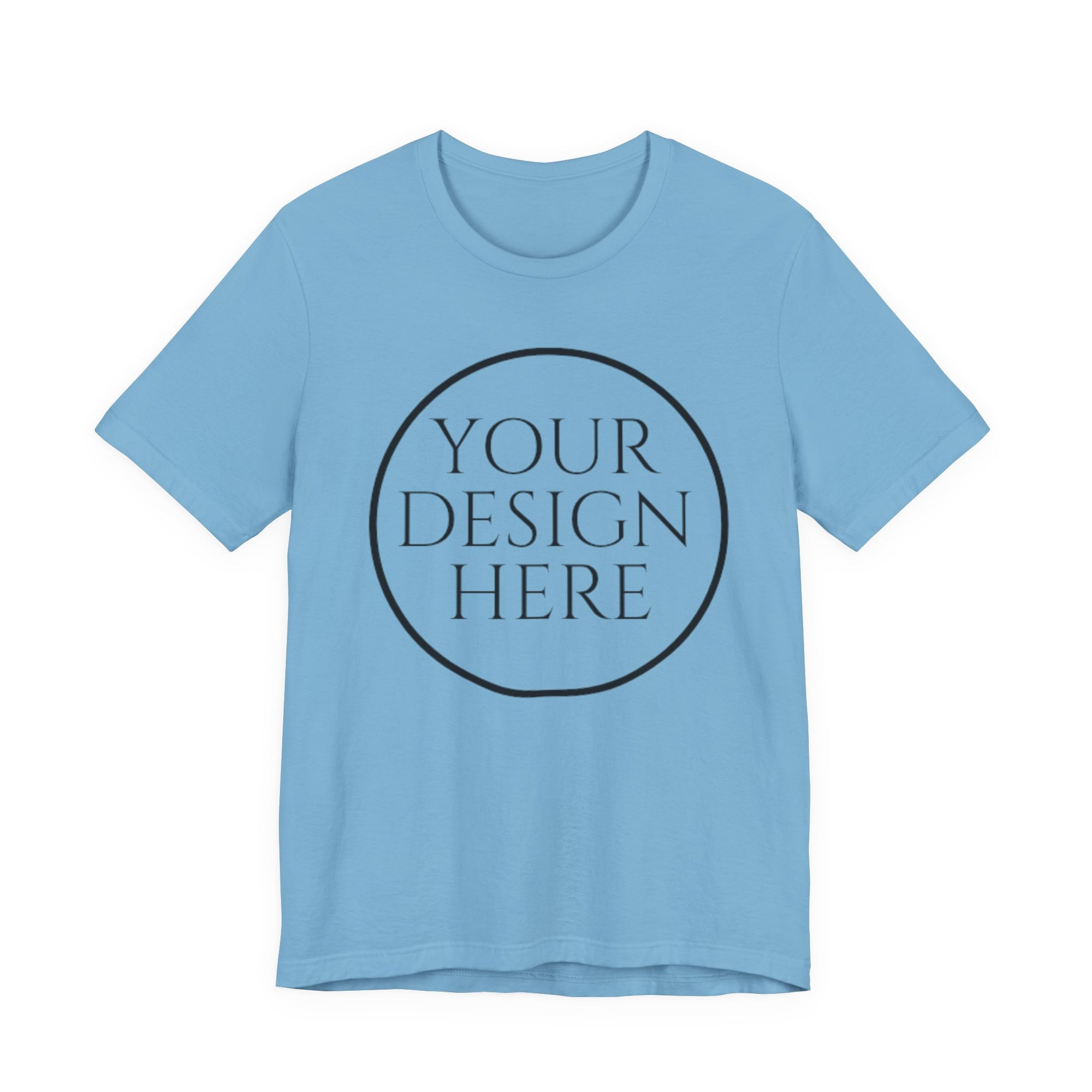 Custom Bella + Canvas 3001 Jersey Tee – Personalized Modern Style & Comfort