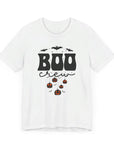 Boo Crew - Women's Tee Shirt Solid White Blend T-Shirt