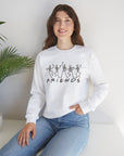 Hallo Friends - Unisex Crewneck Sweatshirt Sweatshirt