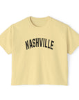 NASHVILLE Women's Boxy Tee Butter T-Shirt
