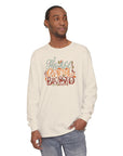 Thankful Grateful Blessed - Unisex Garment-dyed Long Sleeve T-Shirt Long-sleeve