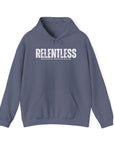 Relentless Hoodie - Premium Workout Essential Heather Navy Hoodie