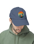 Hawaii Vintage Distressed Cap - Unisex Palm Tree Design Hats