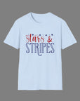 STARS & STRIPES Men's T-Shirt Light Blue T-Shirt