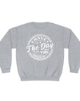 Have The Day You Deserve - Men's Sweatshirt Athletic Heather Sweatshirt
