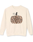 Fall Pumpkin Lightweight Sweatshirt Ivory Sweatshirt