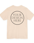 Custom Bella + Canvas 3001 Jersey Tee – Personalized Modern Style & Comfort