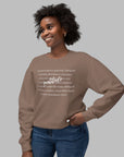 Gratitude Lightweight Sweatshirt Sweatshirt