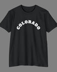 Colorado - Men's CVC Jersey T-shirt CVC Black T-Shirt