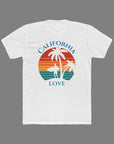 California Love - Men's Tee Shirt Solid White T-Shirt