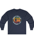 Retirement Plan - Men's Long Sleeve Tee Navy Long-sleeve