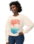 CHASING SUNSET Women's Lightweight Crewneck Sweatshirt Sweatshirt