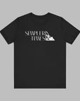 Simpler Times - Unisex Jersey Tee Black T-Shirt