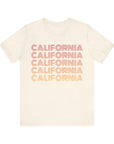 California - Men's Jersey Tee Natural T-Shirt