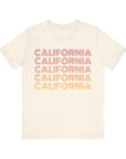 California - Women's Jersey Tee Natural T-Shirt