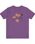 Bee Yourself - Women's Tee Shirt Heather Team Purple T-Shirt