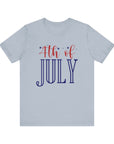 4TH OF JULY Women's Tee Light Blue T-Shirt