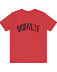 NASHVILLE Women's Tee Shirt Heather Red T-Shirt