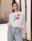 Cozy Cropped Fleece Pullover – Women’s Stylish & Soft Sweatshirt Sweatshirt