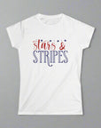 STARS & STRIPES Women's Tee White T-Shirt