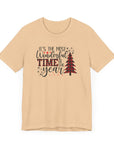Christmas Tee Shirt - Unisex Jersey Short Sleeve Sand Dune T-Shirt