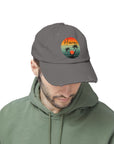 Hawaii Vintage Distressed Cap - Unisex Palm Tree Design Hats