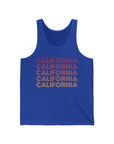 CALIFORNIA Women's Jersey Tank True Royal Tank Top