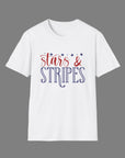 STARS & STRIPES Men's T-Shirt White T-Shirt