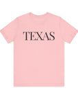 Texas - Women's Relax Short Sleeve Tee Pink T-Shirt