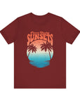 Sunset Chaser Men's Tee Cardinal T-Shirt