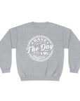 Have the Day You Deserve - Women's Sweatshirt Athletic Heather Sweatshirt