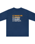 WAKE UP GRIND SLEEP REPEAT Women's Performance T-shirt Sport Dark Navy T-Shirt