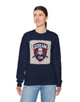 Scream Team Crewneck Sweatshirt - Perfect for Halloween, Casual Style, Cozy Comfort, Unisex Gift, Horror Fans