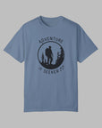 Adventure Seeker Garment-Dyed T-shirt Blue Jean T-Shirt