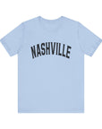 NASHVILLE Women's Tee Shirt Baby Blue T-Shirt