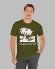 California - Men's Jersey Tee Shirt T-Shirt