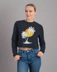 RELAX Women's Cropped Sweatshirt Sweatshirt