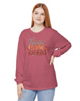 Thankful Grateful Blessed - Unisex Garment-dyed Long Sleeve T-Shirt Long-sleeve