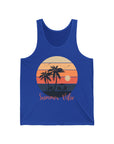 SUMMER VIBE Women's Jersey Tank True Royal Tank Top